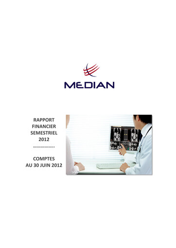 Thumbnail Median Technologies SA Half-year Report 2012-h1
