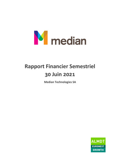 Thumbnail Median Technologies SA Half-year Report 2021-h1
