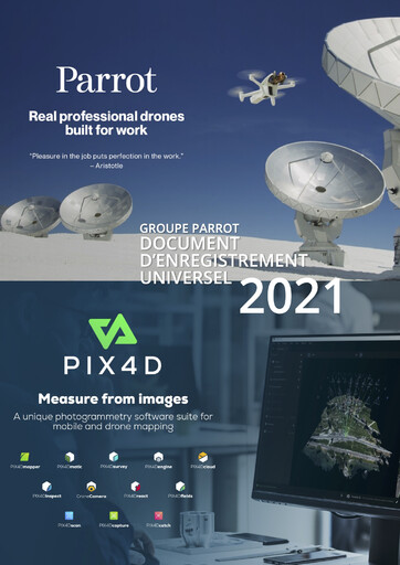 Thumbnail Parrot S.A. Universal Registration Document 2021