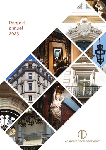 Thumbnail Acanthe Développement Annual Report 2025