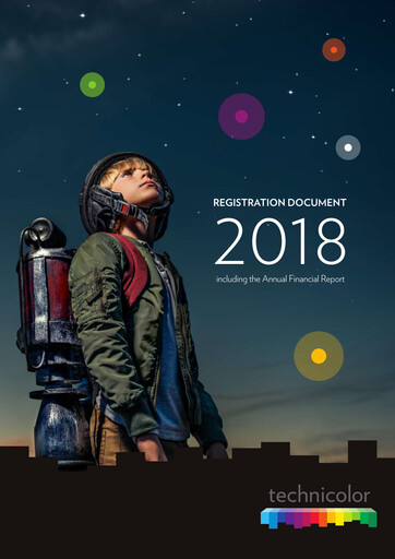 Miniature Vantiva Document d'enregistrement universel 2018
