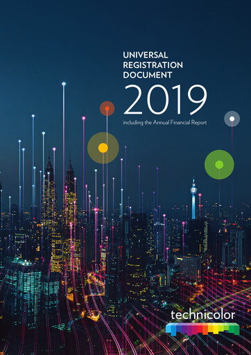 Miniature Vantiva Document d'enregistrement universel 2019