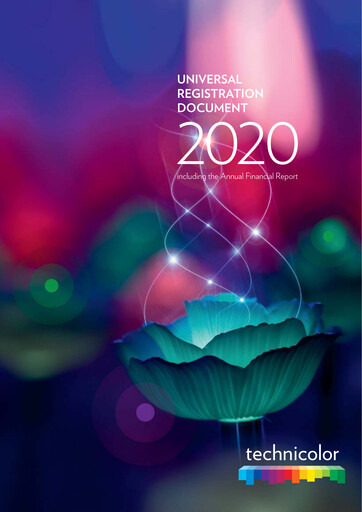 Miniature Vantiva Document d'enregistrement universel 2020