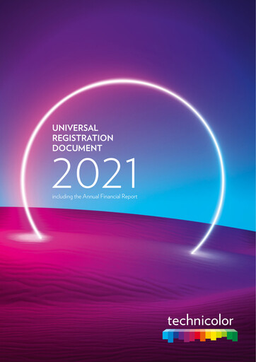 Miniature Vantiva Document d'enregistrement universel 2021
