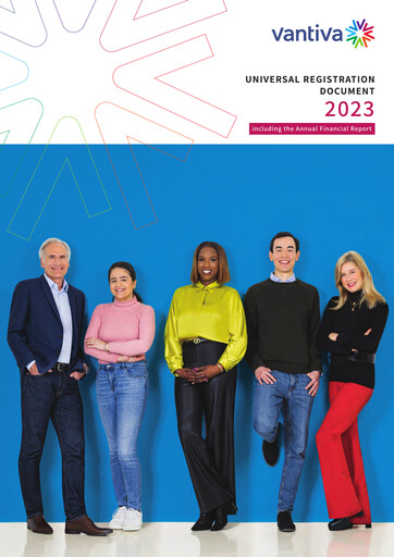 Miniature Vantiva Document d'enregistrement universel 2023