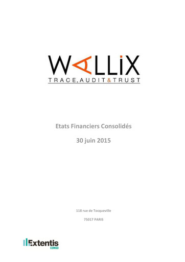 Thumbnail WALLIX Group Half-year Report 2015-h1