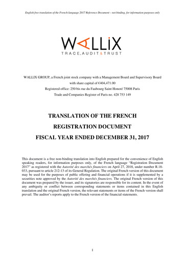 Thumbnail WALLIX Group Universal Registration Document 2017