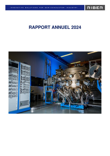 Thumbnail Riber S.A. Annual Report 2024