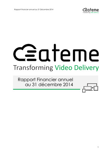Thumbnail Ateme SA Financial Report 2014