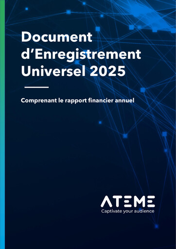 Thumbnail Ateme SA Universal Registration Document 2025