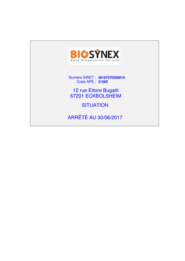 Thumbnail Biosynex Financial Report 2017-h1