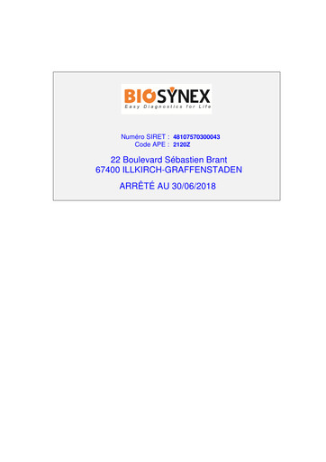 Thumbnail Biosynex Financial Report 2018-h1