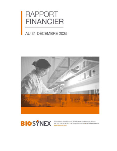 Thumbnail Biosynex Financial Report 2025