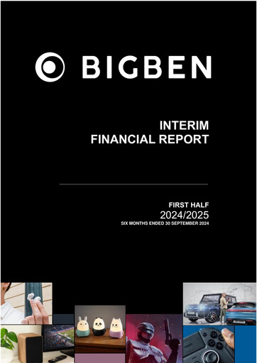 Thumbnail BigBen Interactive Half-year Report 2024-h1