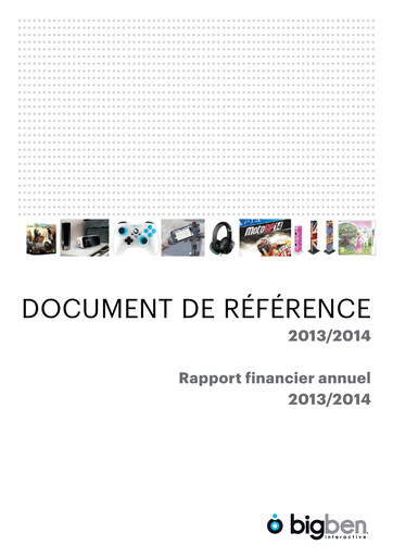 Thumbnail BigBen Interactive Universal Registration Document 2013-2014