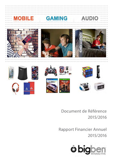 Thumbnail BigBen Interactive Universal Registration Document 2015-2016