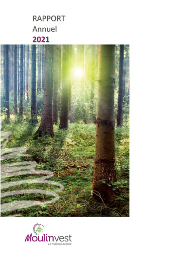 Miniature Moulinvest Rapport annuel 2021