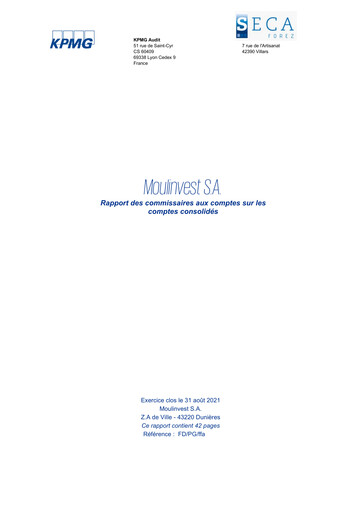 Thumbnail Moulinvest Financial Statement 2021