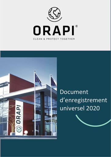 Thumbnail Orapi SA Universal Registration Document 2020