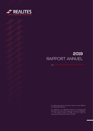 Thumbnail Réalités Annual Report 2019