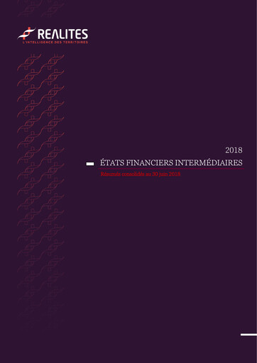 Vorschaubild Réalités Halbjahresbericht 2018-h1