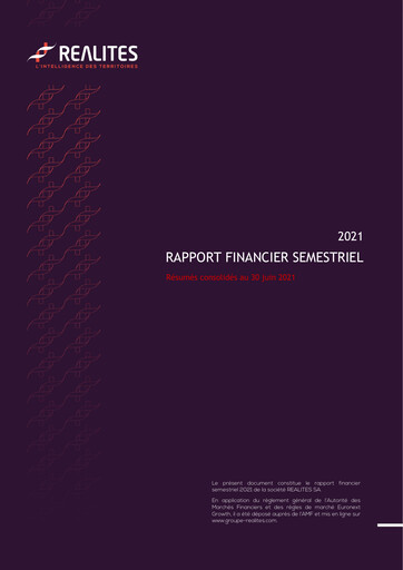 Vorschaubild Réalités Halbjahresbericht 2021-h1
