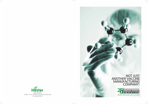 Thumbnail Hester Biosciences
 Annual Report 2011-2012