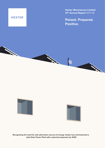 Thumbnail Hester Biosciences
 Annual Report 2017-2018
