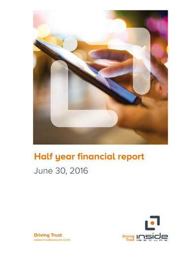 Thumbnail Verimatrix Financial Report 2016-h1