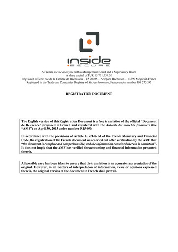 Thumbnail Verimatrix Universal Registration Document 2014