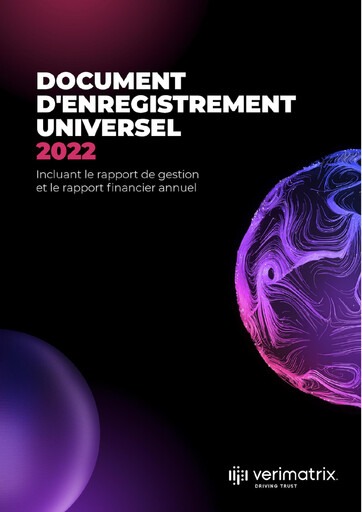 Thumbnail Verimatrix Universal Registration Document 2022