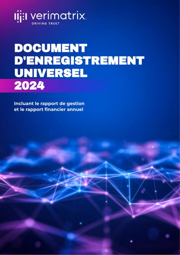 Thumbnail Verimatrix Universal Registration Document 2024