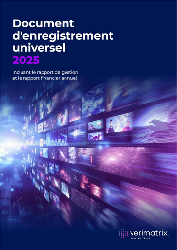 Thumbnail Verimatrix Universal Registration Document 2025