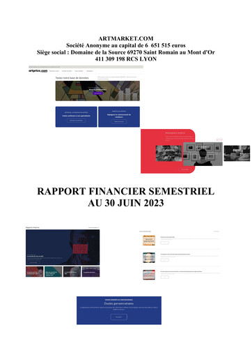Thumbnail Artmarket.com Half-year Report 2023-h1