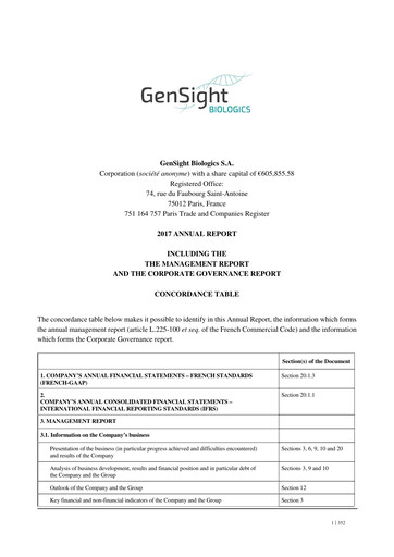 Thumbnail GenSight Biologics Annual Report 2017