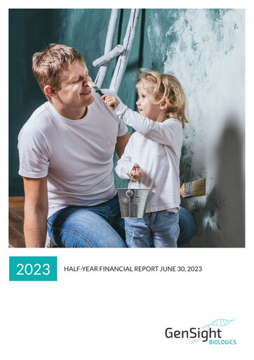 Thumbnail GenSight Biologics Half-year Report 2023-h1