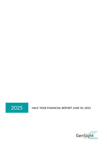 Thumbnail GenSight Biologics Half-year Report 2025-h1