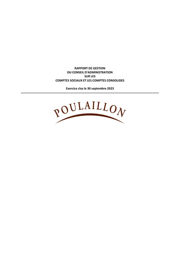 Thumbnail Poulaillon Annual Report fy2023