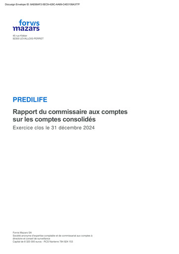 Thumbnail Predilife Financial Statement 2024