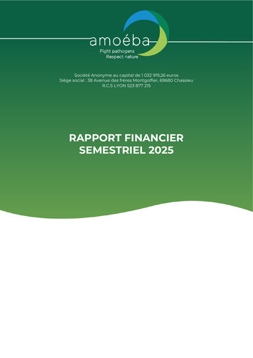 Thumbnail Amoéba S.A. Half-year Report 2025-h1