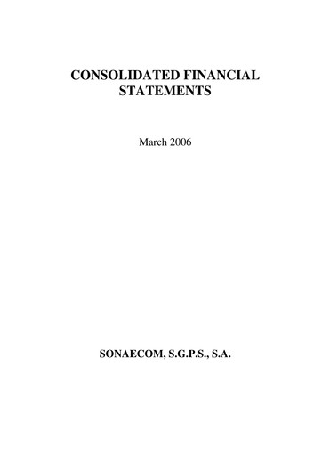 Vorschaubild Sonaecom Quartalsbericht 2006-q1