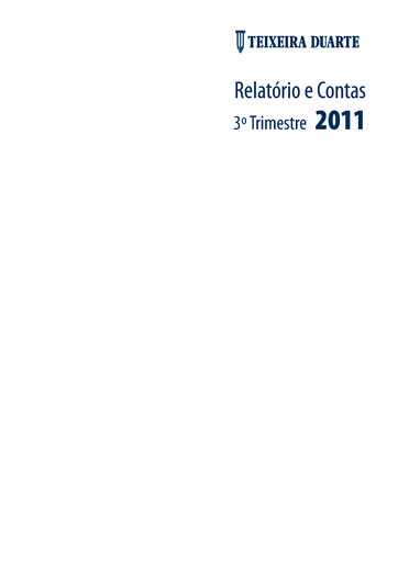 Thumbnail Teixeira Duarte Quarterly Report 2011-q3