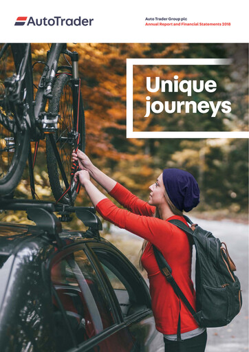 Thumbnail Auto Trader Group Annual Report 2018