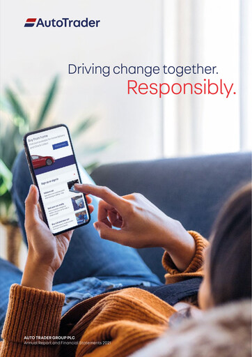 Thumbnail Auto Trader Group Annual Report 2021