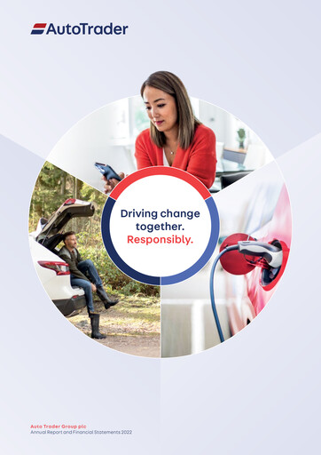 Thumbnail Auto Trader Group Annual Report 2022