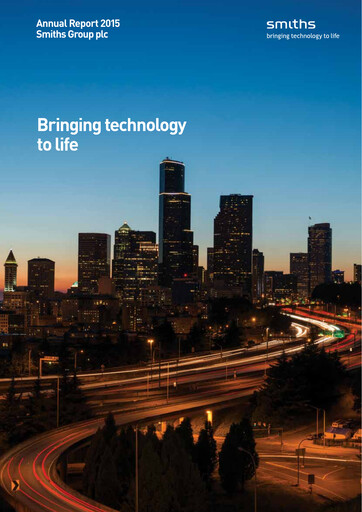 Thumbnail Smiths Group Annual Report 2015