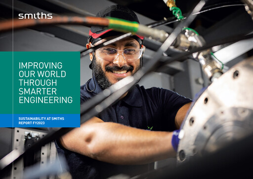 Thumbnail Smiths Group Sustainability Report 2023