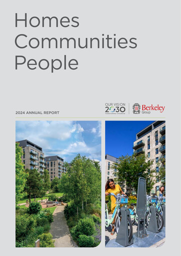 Thumbnail The Berkeley Group Annual Report 2024