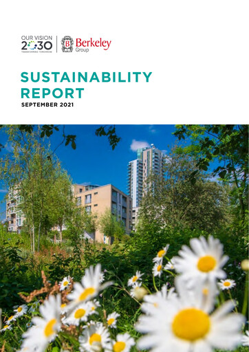 Thumbnail The Berkeley Group Sustainability Report 2020-2021