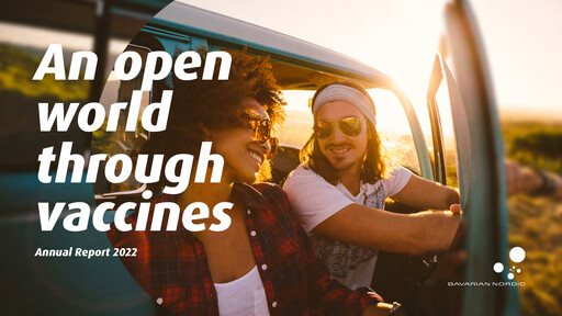 Thumbnail Bavarian Nordic Annual Report 2022